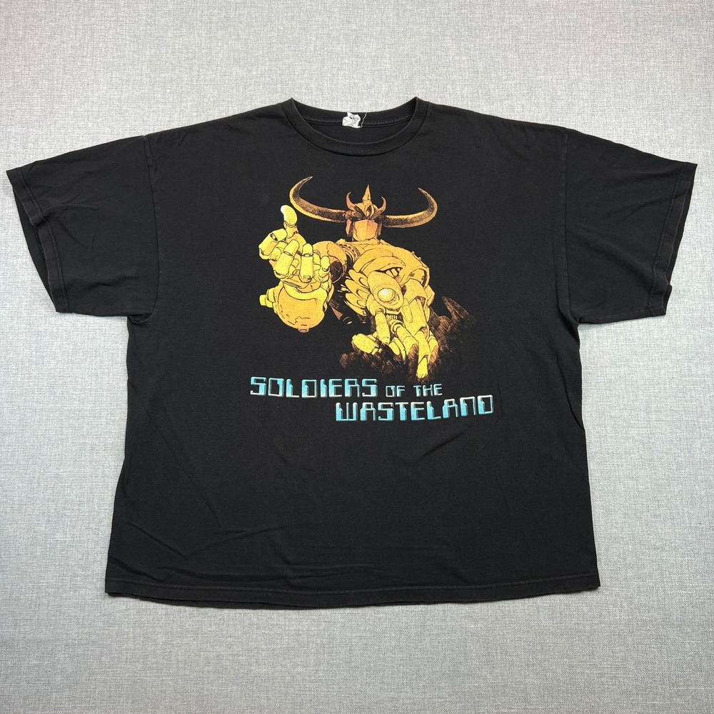 Fallout Soldiers of the Wasteland Graphic T Shirt Men XXL Black Delta Pro Weight